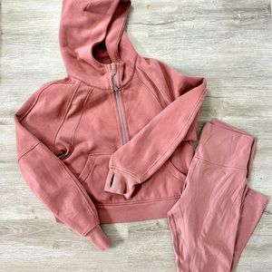 Lululemon Dusty Pink Matching Set